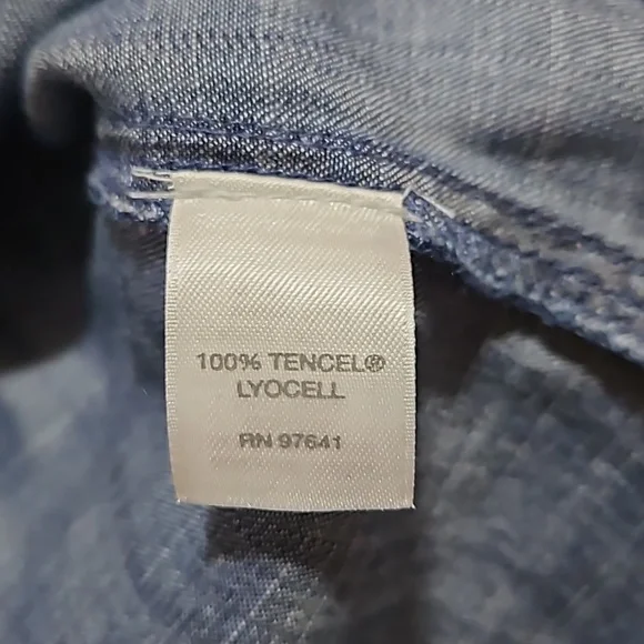 J. Jill denim button up shirt - Picture 4 of 5